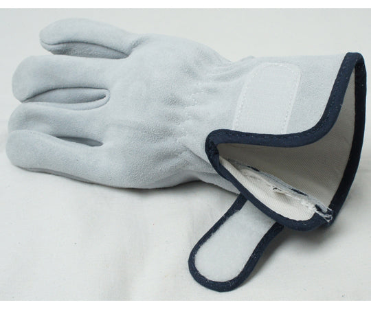 牛床革手袋　マジックテープ　内綿　Mサイズ　AG442-M 1双