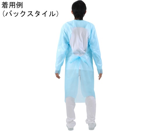 아이솔레이션 가운 CPE 가운 남녀 겸용 프리 사이즈 20벌 WS6600 1조(20입)