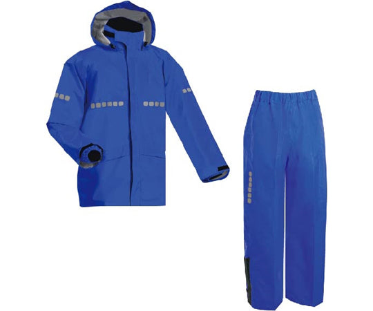 Working Rain Suit Royal Blue L AP1000 1 set