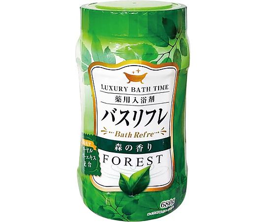Bath Refre Medicated Bath Salts Forest Scent 680g 227828 1 piece