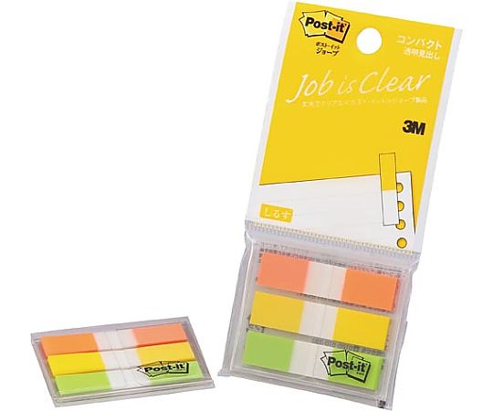 포스트잇 죠브 3색 10mm폭 683-C2 1팩(3색입)