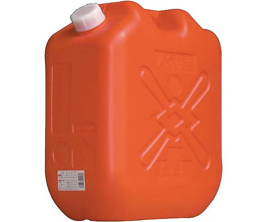 灯油缶 18L レッド　220230 1個