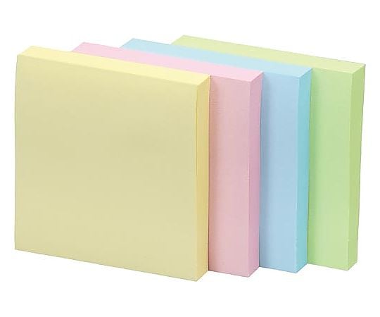 Post-it Recycled Paper Notebook 75 x 75 Mixed Color 12 Books 6541-K20 1 Pack (12 Books)