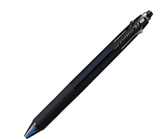 제트 스트림 3색+S 0.7mm 투명 블랙 MSXE460007T24 1개