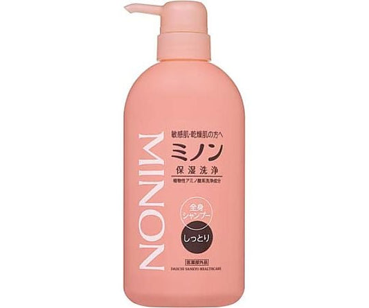 ミノン全身シャンプーしっとりボトル 450mL　300520 1本