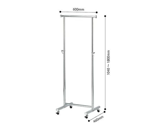 파워풀 코트 행거 프로 도금 폭 600 PH-P60 1대