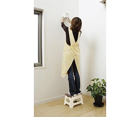 Folding step stool Seno Bee White 702261 1 unit