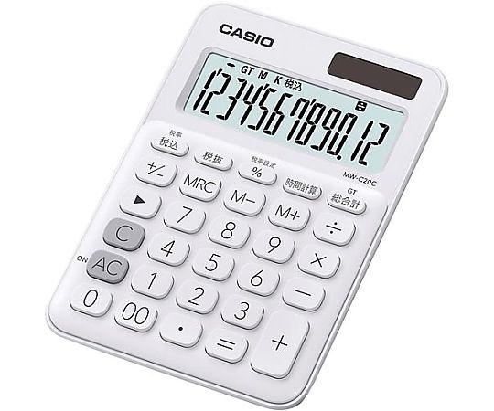 Colorful calculator MW-C20C-WE White MW-C20C-WE-N 1 unit