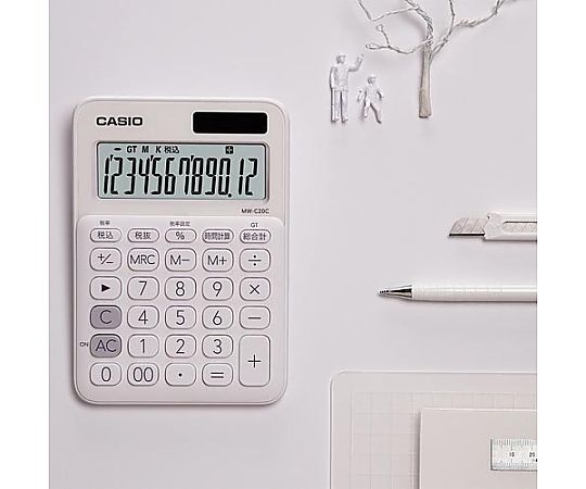 Colorful calculator MW-C20C-WE White MW-C20C-WE-N 1 unit
