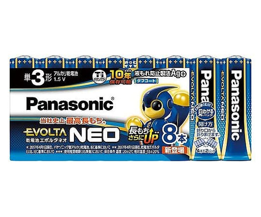 알칼리 건전지 에볼타네오 단 3 8개입 LR6NJ/8SW 1팩(8개입)