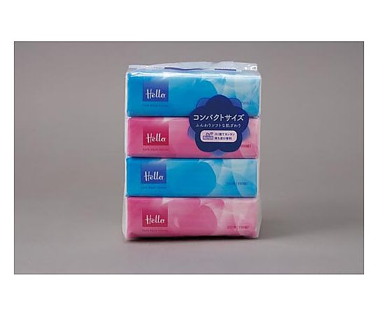 ハローコンパクトソフトパックティシュ 1パック（4個入）　8258 1パック(4個入)
