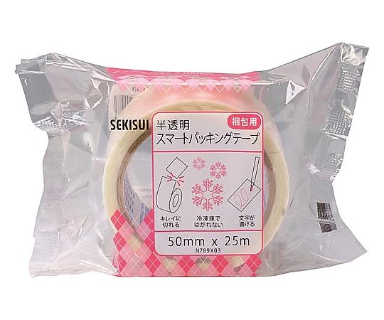 スマートパッキングテープ 半透明　N789X03 1巻