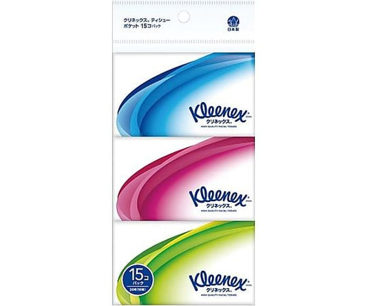 クリネックスティシューポケット 15個入　47360 1パック(15個入)