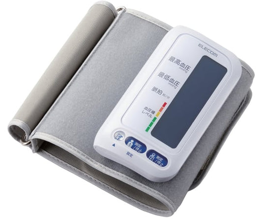 ECLEAR Upper Arm Blood Pressure Monitor White HCM-AS01WH 1 piece