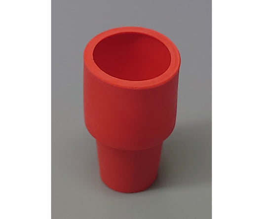 Rubber stopper W-18 Value pack Red 100 pieces 1 bag (100 pieces)