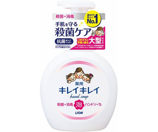 キレイキレイ　薬用泡ハンドソープ　シトラスフルーティの香り　本体　大型サイズ　500mL 1個