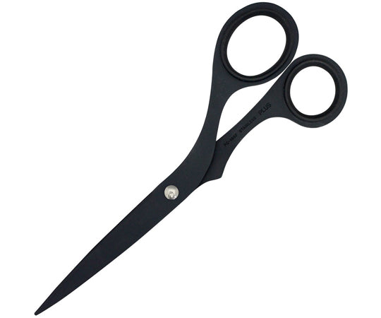 Twist Ring Stainless Steel Scissors Extra Fluorine Coat Black SC-165F 1pc