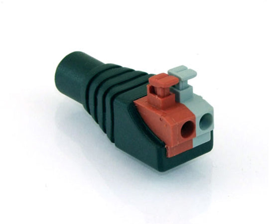 φ2.1mm DC jack - push type 2P terminal block conversion connector PT9-JN 1 piece