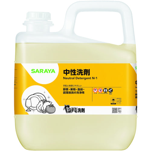 サラヤ　ヤシノミ洗剤５ｋｇ　32366　1 個