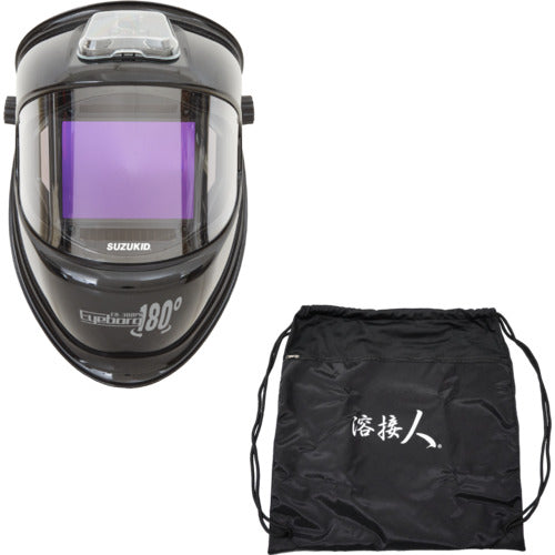 ＳＵＺＵＫＩＤ　液晶式自動遮光溶接面　アイボーグ１８０°累計販売１万台突破キャンペーン　EB-300PWIS　1 個