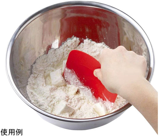 Kai House SELECT 엠보싱 스크레퍼 레드 #000DL6287 1개