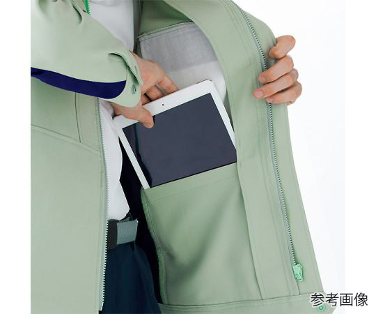 秋冬作業服　男女共用　ジャンパー　上　ネイビー　4L　G697-UE-4L 1着