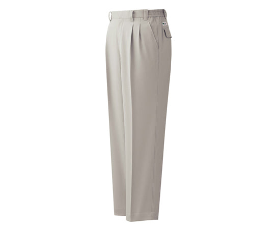 Autumn/Winter Workwear, Antistatic, JIS Compliant, Cotton Lining, Men's Slacks, Bottoms, Silver Gray, L, G621-SITA-L, 1 Piece