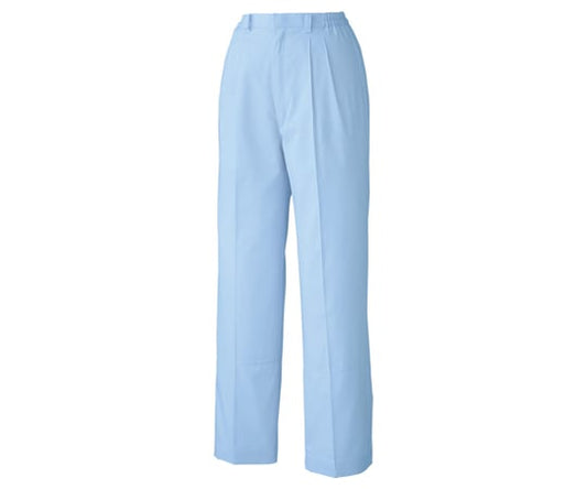 レディース作業服　食品産業向け　スラックス　厚地　下　ブルー　7号　WH06B-SITA-7 1着