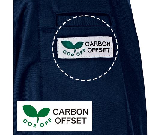 Spring/Summer Workwear, Antistatic JIS Compliant, Wind-Free, Unisex Pair Long Sleeve Blouson, Navy, L, GS2627-UE-L, 1 Piece