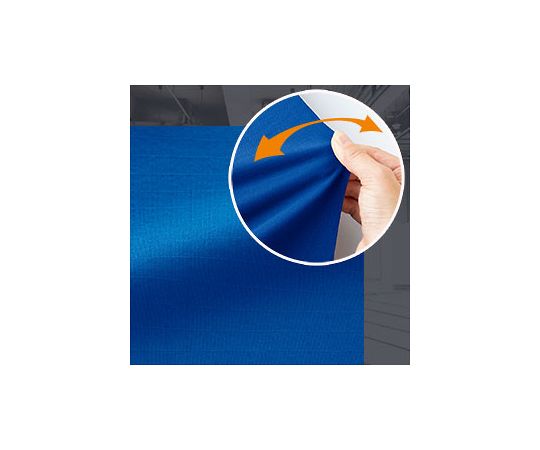 Spring/Summer Workwear Antistatic JIS Compliant Verdexcel Long Sleeve Blouson Royal Blue x Charcoal 5L VES2543-UE-5L 1 Unit