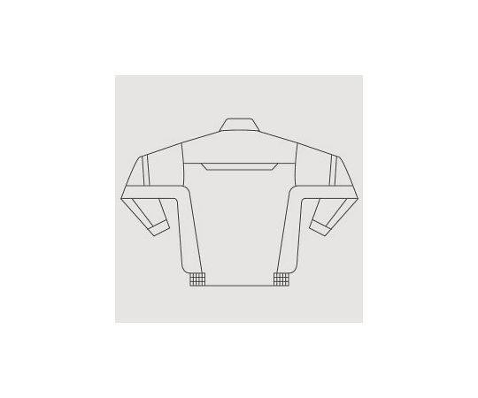 Spring/Summer Workwear Antistatic JIS Compliant Verdexcel Long Sleeve Blouson Royal Blue x Charcoal 5L VES2543-UE-5L 1 Unit