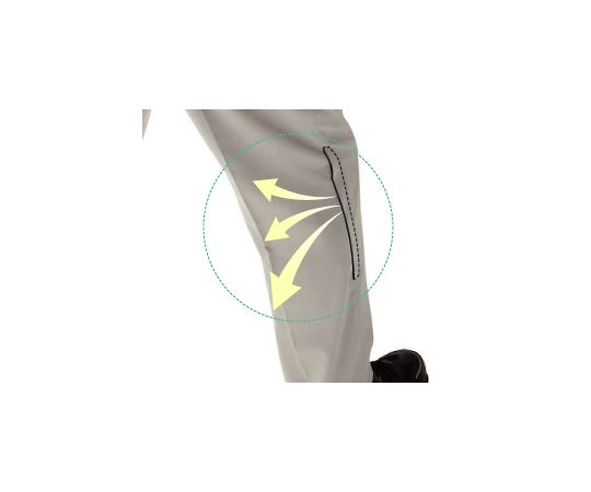 春夏作業服 帯電防止JIS適合 ベルデクセル カーゴパンツ ライトグリーン 5L　VES56C-SITA-5L 1着