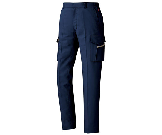 Spring/Summer Workwear Antistatic JIS Compliant Verdexcel Stretch Cargo Pants 80% Poly Navy 5L VES527C-SITA-5L 1 Pair