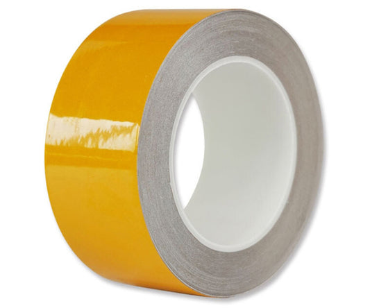 재귀 반사 라인 테이프 황 50mm×22m 두께 0.16mm 박리지 있음 14203 1권