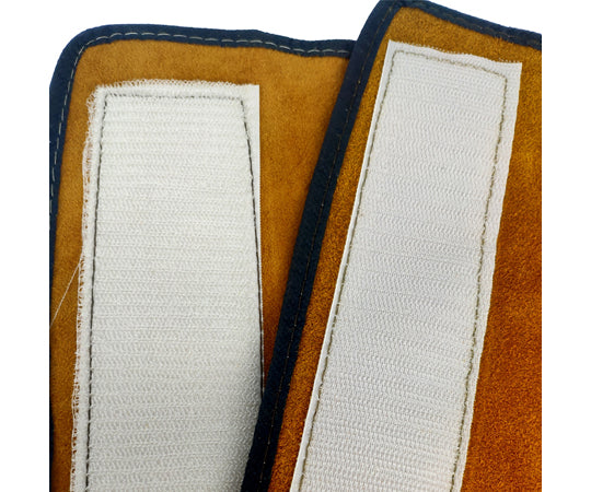 용접용 소가죽 신발 커버 최장부 약 27 cm옐로우 J2354 1쌍