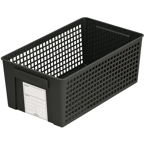 이노마타 화학 트림 바구니 와이드 블랙 4671-BLK 1 개