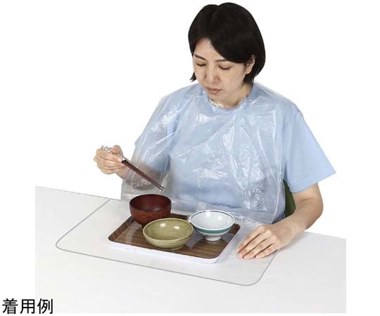 Disposable dining aprons with pockets, pack of 100, 51958, 1 unit (pack of 100)
