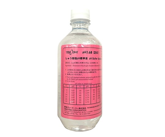 pH1.68標準液　500mL　143F194 1本