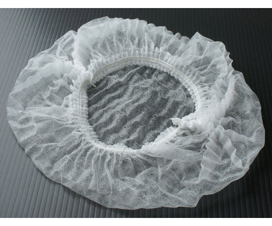 使い捨て不織布キャップ　ギャザータイプ　100枚入　WS6200 1箱(100枚入)