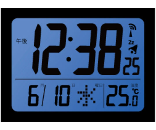 MAG電波目覚まし時計　ファルマン　T-776 WH-Z 1個