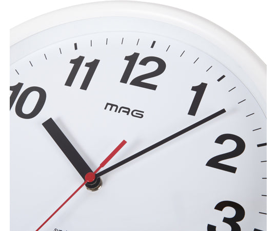 MAG Radio-controlled Wall Clock PARC W-768 WH-Z 1 piece