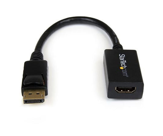 DisplayPort - HDMI 変換アダプタ/DP 1.2 - HDMI ビデオ変換/1080p/ディスプレイポート - HDMI 映像コンバータ/DP - HDMI パッシブアダプタ/ラッチつきDPコネクタ　DP2HDMI2 1個