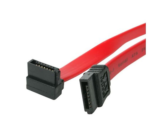 SATA cable 45cm, one side downward L-shaped type SATA18RA1 1 piece