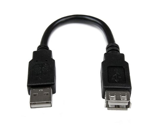 15cm USB 2.0 연장 케이블 어댑터 USB-A 남성 - USB-A 여성 USBEXTAA6IN 1개