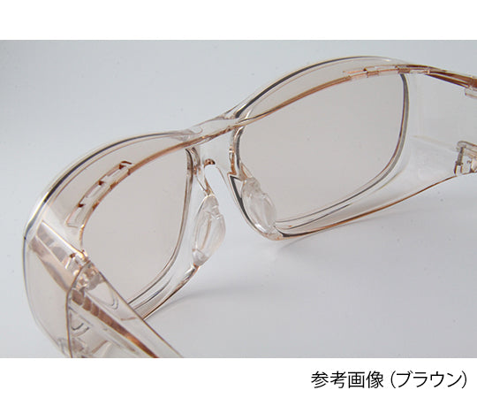 薄色レンズのアイケアオーバーグラス　ピンク　JY-15BCDF PI 1個