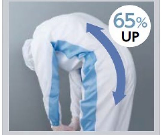 클린 룸용 참치복 화이트×핑크 3L FC132B-14 3L 1벌