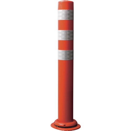 Sekisui lane separation sign pole cone CITY R single leg M16 PCCTR-80RW-F red PCCTR-80RW-FT-T6 1 piece