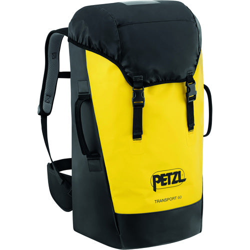 PETZL Backpack Transport Yellow/Black 60 S042CA00 1 pc