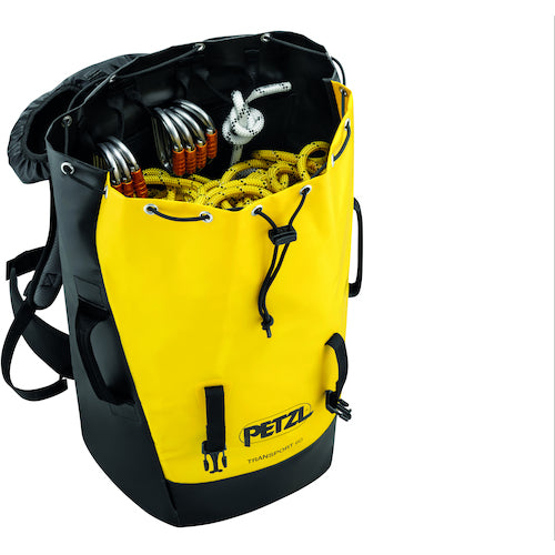 PETZL Backpack Transport Yellow/Black 60 S042CA00 1 pc