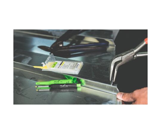 Replacement lead for "Dry" mechanical pencil for construction use, 10 pieces, black 2B 4030, 1 pack (10 pieces)